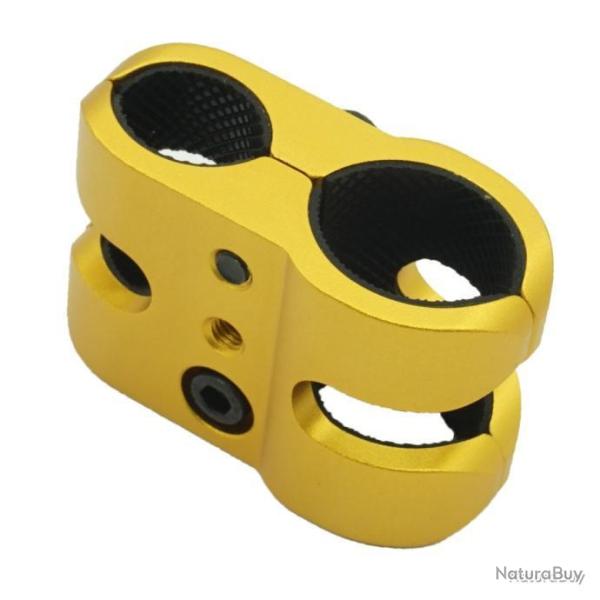 Collier de serrage tube chargeur pour fusil � pompe cal. 12 - jaune - LIVRAISON GRATUITE