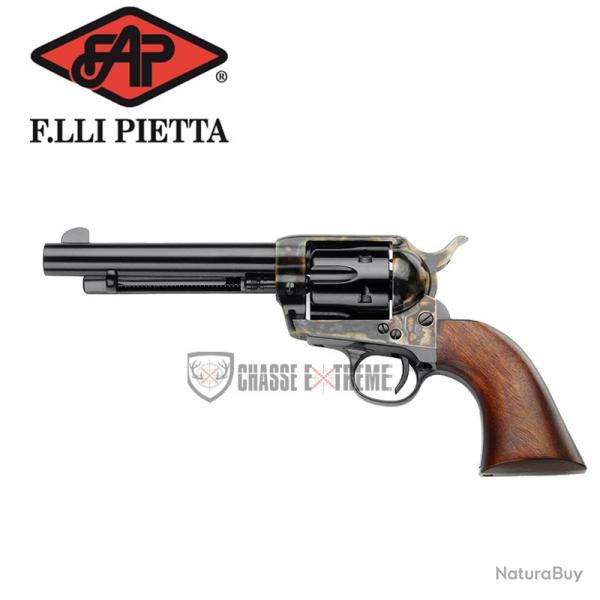 Revolver PIETTA 1873 Sa Acier Bronze "Short Stroke" 5"1/2 Cal 357 Mag