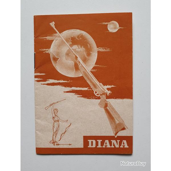 Mode d'emploi carabine Diana trilingue allemand anglais franais