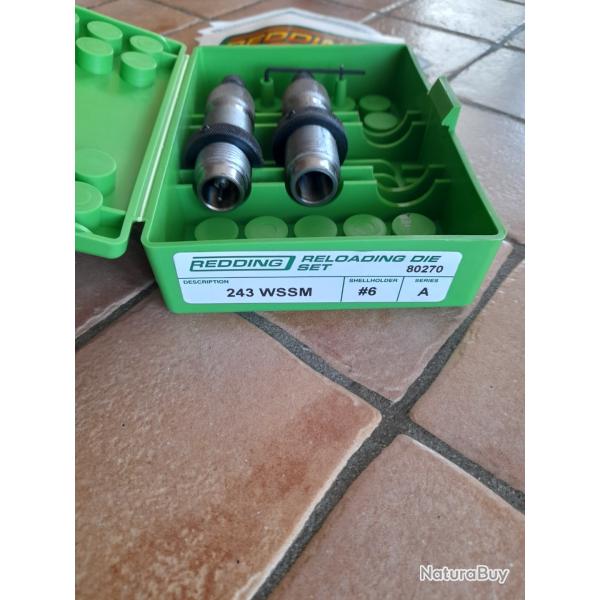 Jeux d'outil REDDING cal 243 WSSM