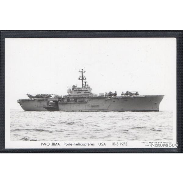 CPA - Marine Militaire - IWO JIMA Porte- h�licopt�res USA 10-5-1975 N�3652
