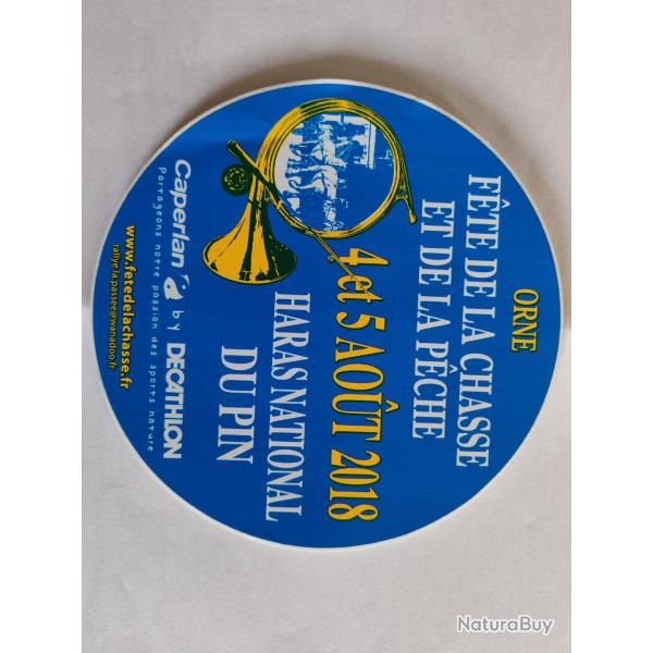 Autocollant chasse fte de la chasse 2018