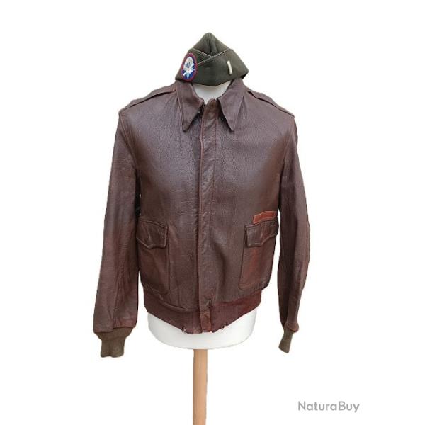 Blouson A2 r�glementaire USAAF / parachutiste Spiewak& sons   WW2