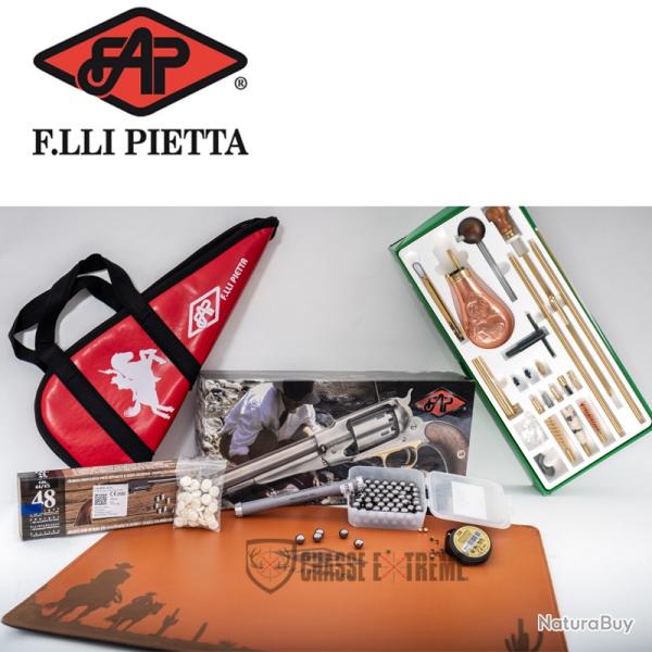 Pack PIETTA 1858 New Army Inox Sheriff Cal 44 Pn
