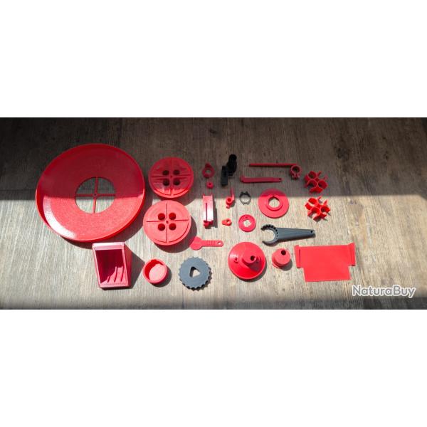 Kit d'amlioration pour Lee Pro 4000 & Lee Auto Breech Lock Pro - Impression 3D (rouge)