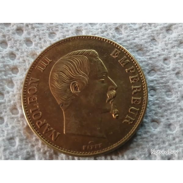 100 francs Napol�on 1858  copy