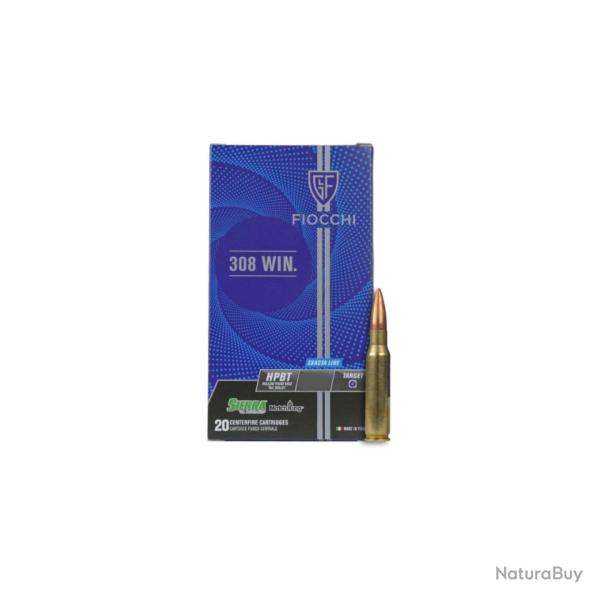 FIOCCHI 308 EXACTA 168GR HPBT SIERRA X20
