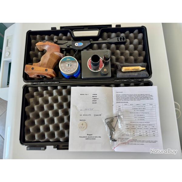 CZ/TAU Brno 7 Match cal. 4,5 mm. Co2