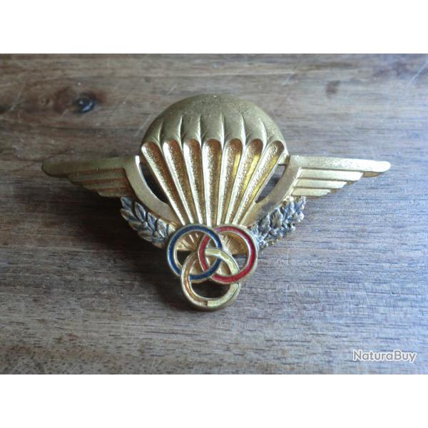 insigne brevet de moniteur parachutiste  / drago paris