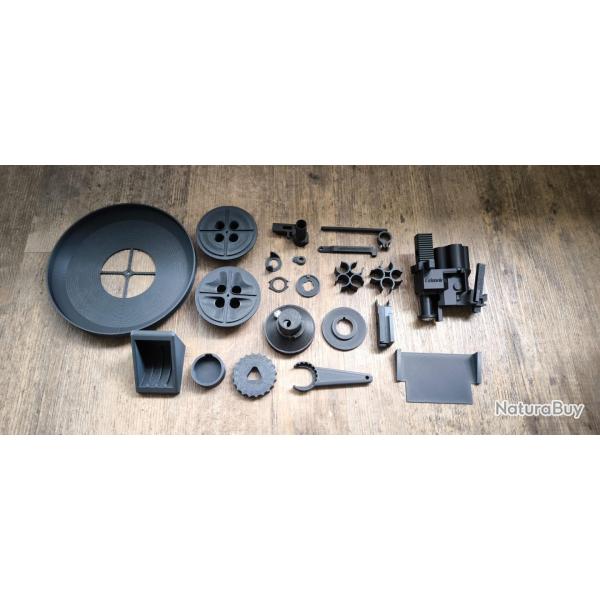 Kit ultime d'am�lioration pour Lee Pro 4000 & Lee Auto Breech Lock Pro - Impression 3D (noir)