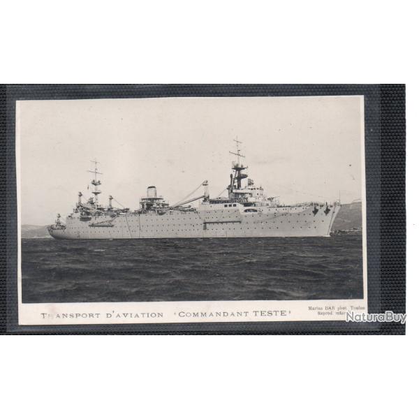 CPA - Marine Militaire -TRANSPORT D'AVIATION " COMMANDANT TESTE " N�3674