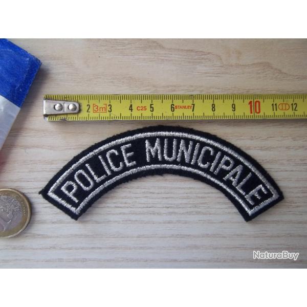 cusson banane police municipale insigne tissu