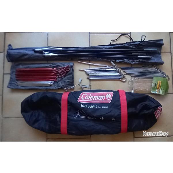 Tente Coleman Bedrock 2 (r�f.204384) 2personnes - 2,5 kg - occasion en tr�s belle �tat
