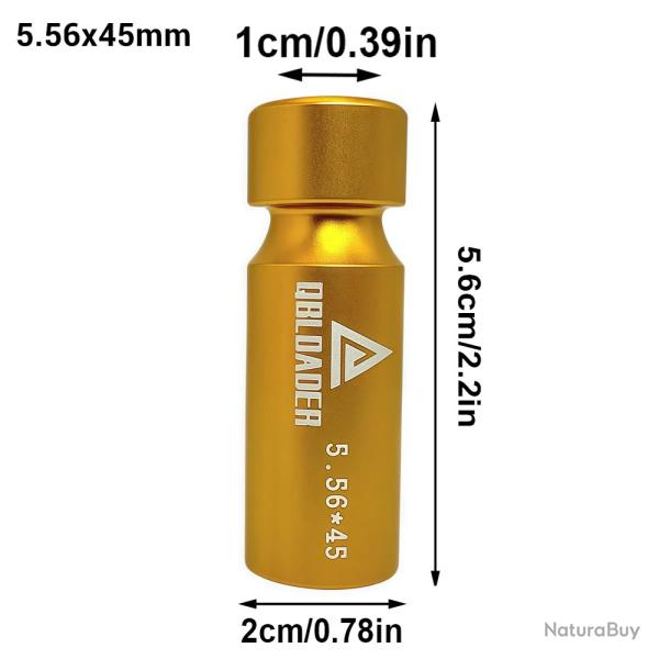 Jauge go/no-go pour .223 - LIVRAISON GRATUITE