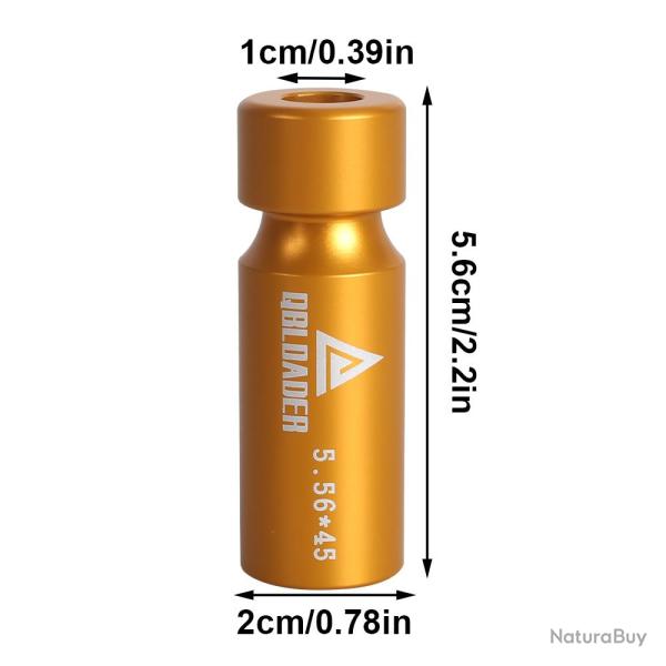 Jauge go/no-go calibre .223 REM - LIVRAISON GRATUITE