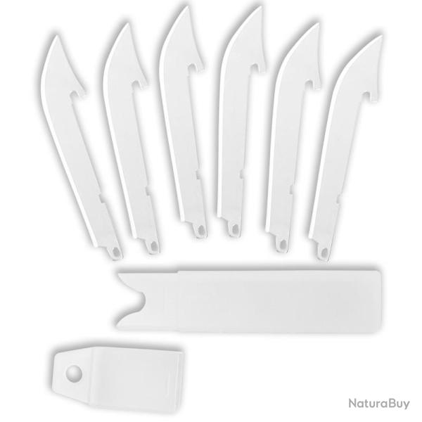 Lames de rechange pour couteau Accusharp Razor 7,6 cm x6