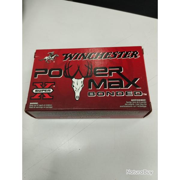 Balles winchester calibre 270win en 130grain powermax bonded