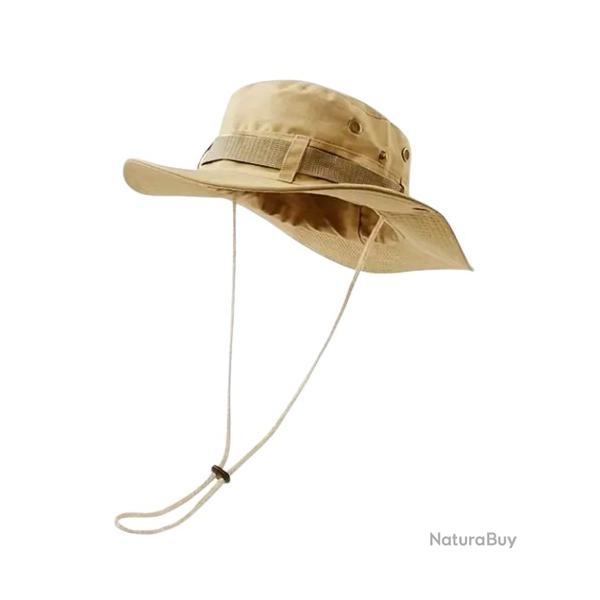 Bob adulte Beige fonc� pour randonn�e p�che