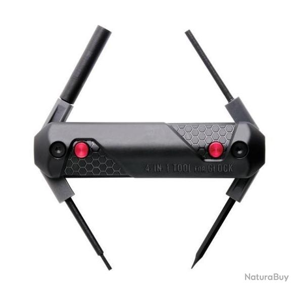 Real Avid Outil 4 en 1 Glock - Outil 4 en 1 GLOCK