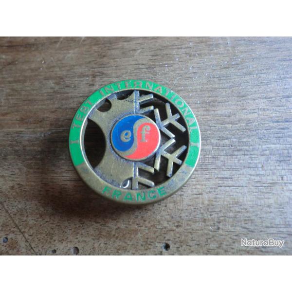 insigne broche ski international 1 decat paris