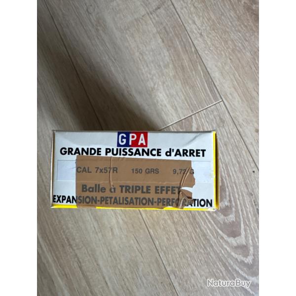 Sologne GPA 7x57R 150gr 20 munitions