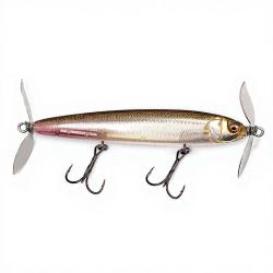 Leurre de surface MEGABASS X-plose double scratch FA Ghost wakasagi