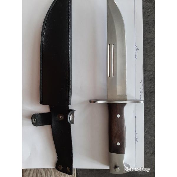 Couteau ba�onnette chasse