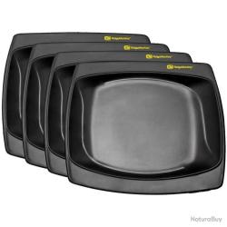Ridge Monkey DLX Large Plate Four Pack 4 pcs
