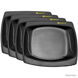 Ridge Monkey DLX Large Plate Four Pack 4 pcs