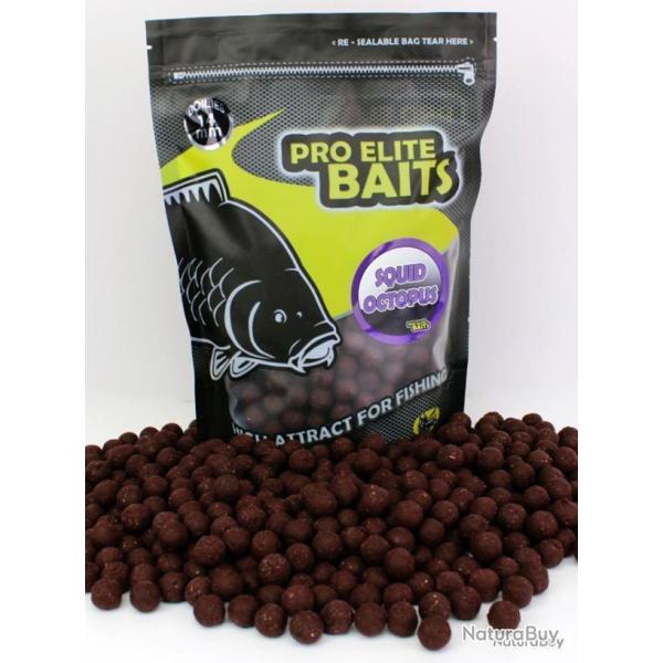 Bouillettes pro elite baits squid octopus 14mm 800gr