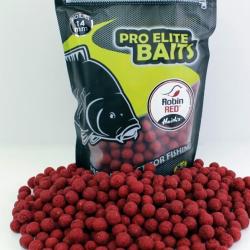 Bouillettes pro elite baits Robin red 14mm 800gr