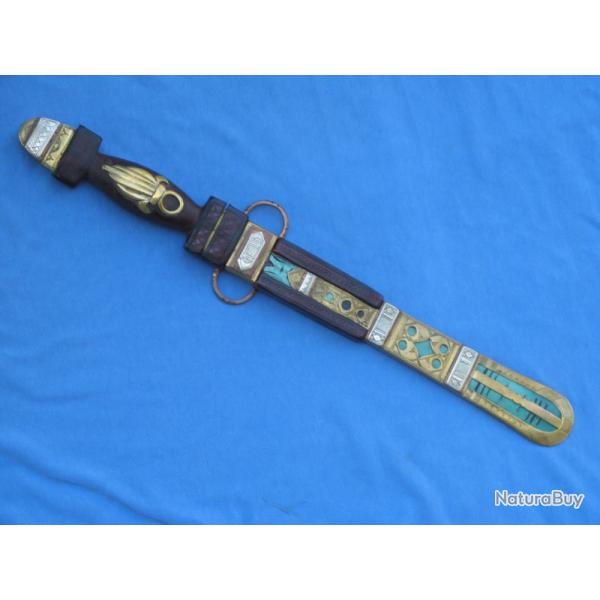 Poignard souvenir l�gion Sahel, Touareg, OPEX, Barkhane.