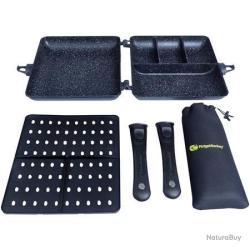 Set De Cuisson Ridge Monkey Connect Combi & Steamer Xxl Granite Edition