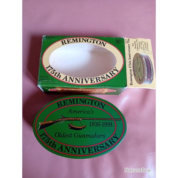 Bo�te Comm�morative REMINGTON 1816-1991 de 22LR