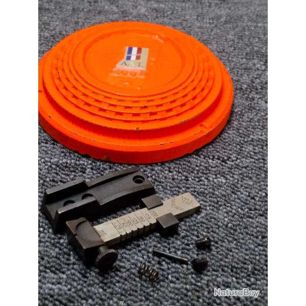 MSA GAUCHER - Cal 22lr Monocoup - Pi�ce -    Hausse d'origine