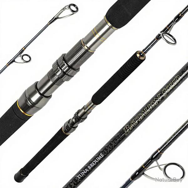 Canne spinning PENN Battalion solid tuna broum� 1.84m / 50-100lb