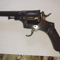 Revolver Glisenti mod 1889 Castellli Brescia 1915 bronz&eacute;