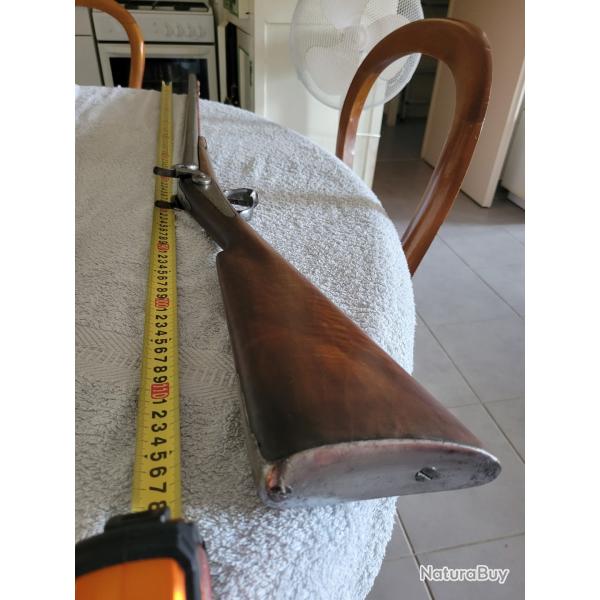 Fusil poudre noire sign  Prcantin  1851/1874