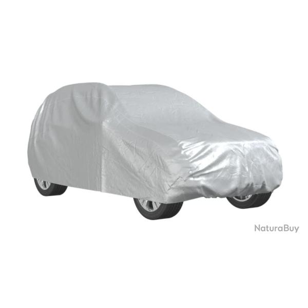 Housse argent�e PEVA pour SUV taille M - Protection ext�rieure compl�te avec sangles � boucle