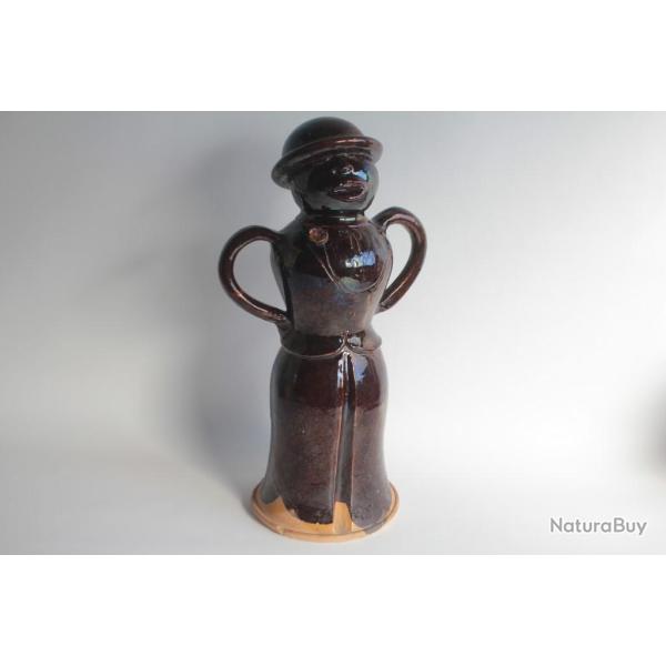 �pi de fa�tage anthropomorphe terre verniss�e Poterie