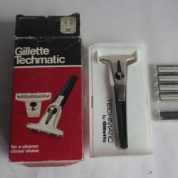 GILLETTE Ancien rasoir Techmatic