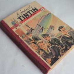Le Journal de Tintin 9 Reliure éditeur édition française 1951