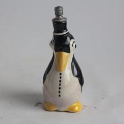 Flacon à parfum stilligoutte Pingouin céramique St Uze