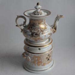 Tisanière porcelaine XIXe siècle