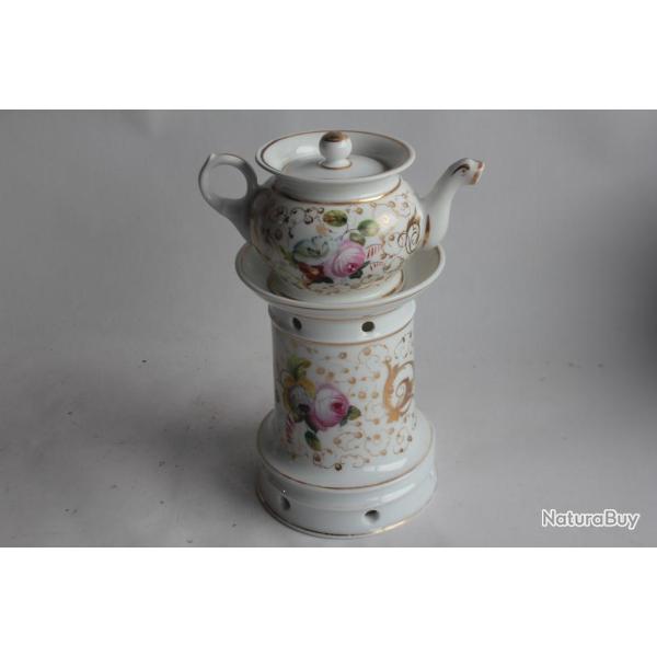 Tisani�re porcelaine XIXe si�cle