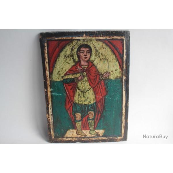 Ic�ne orthodoxe Archange Michel Balkans XIXe si�cle