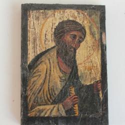 Ancienne Icône orthodoxe Prophète de l'ancien Testament