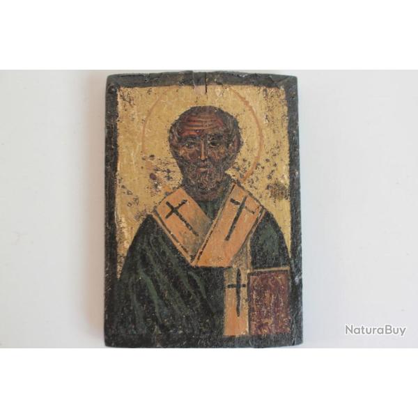 Ancienne Ic�ne orthodoxe Saint Nicolas