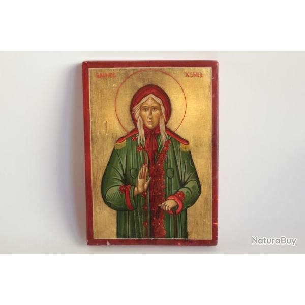 Ic�ne orthodoxe Sainte X�nia de Saint-Petersbourg