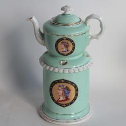 Tisanière porcelaine XIXe siècle